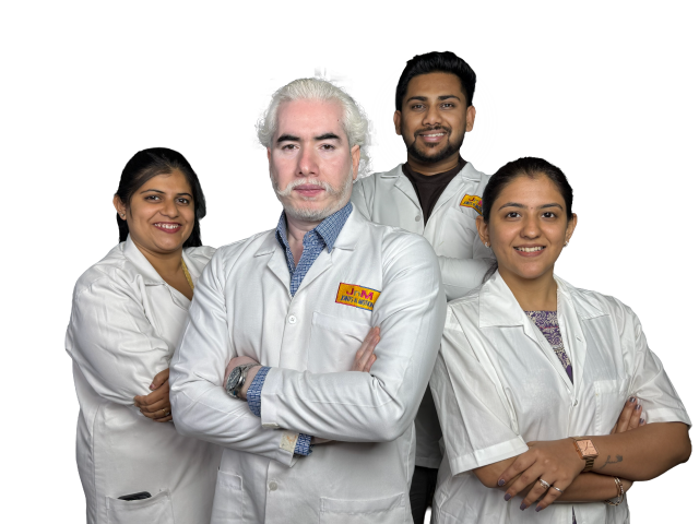 Dr Sudarshan and his Physio team